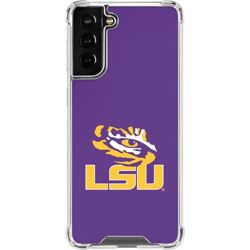 Louisiana State University - LSU Tigers Mascot Galaxy S21 FE Clear Case